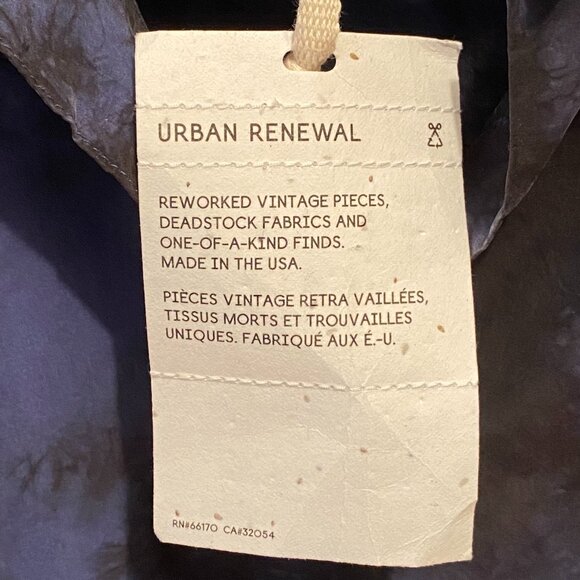 Urban Outfitters Urban Renewal Silky Oversized Tie-Dye Button Down Shirt - Picture 10 of 10